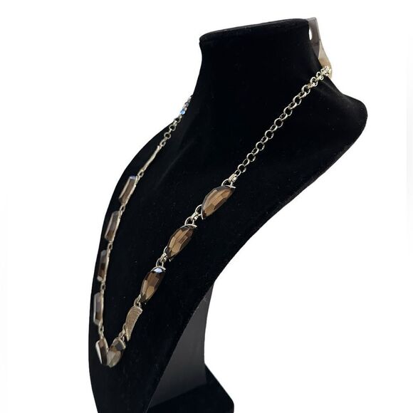 NWT Coldwater Creek Cresent Fashion Necklace - Picture 4 of 6